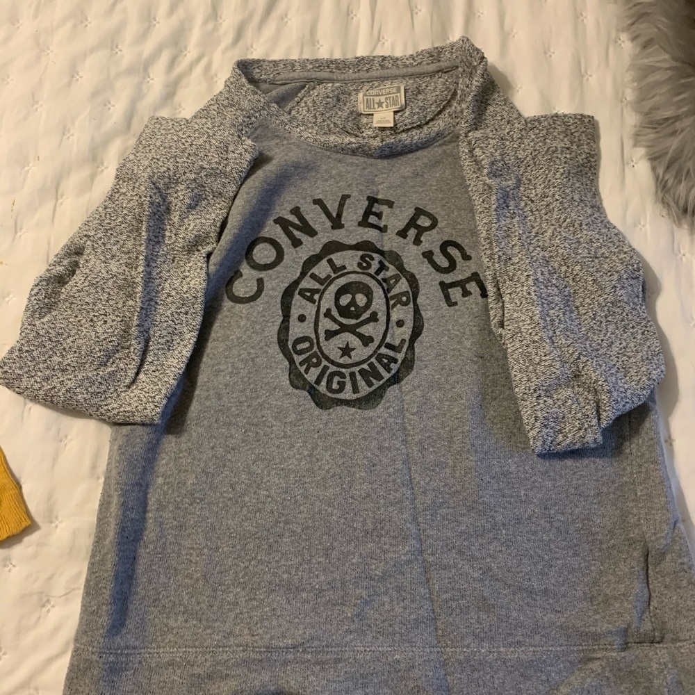 Converse sweater